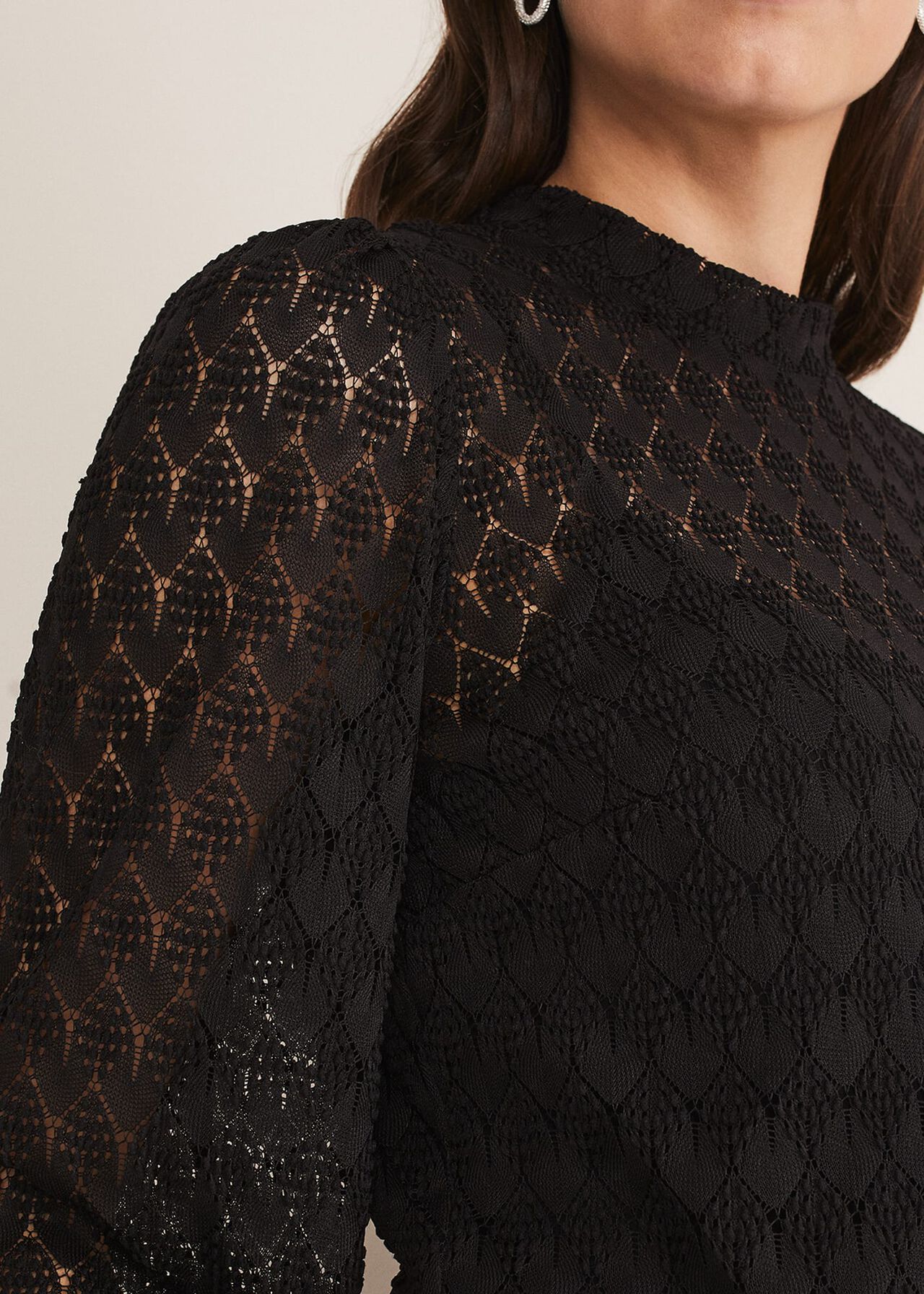 Reina Jersey Lace Top