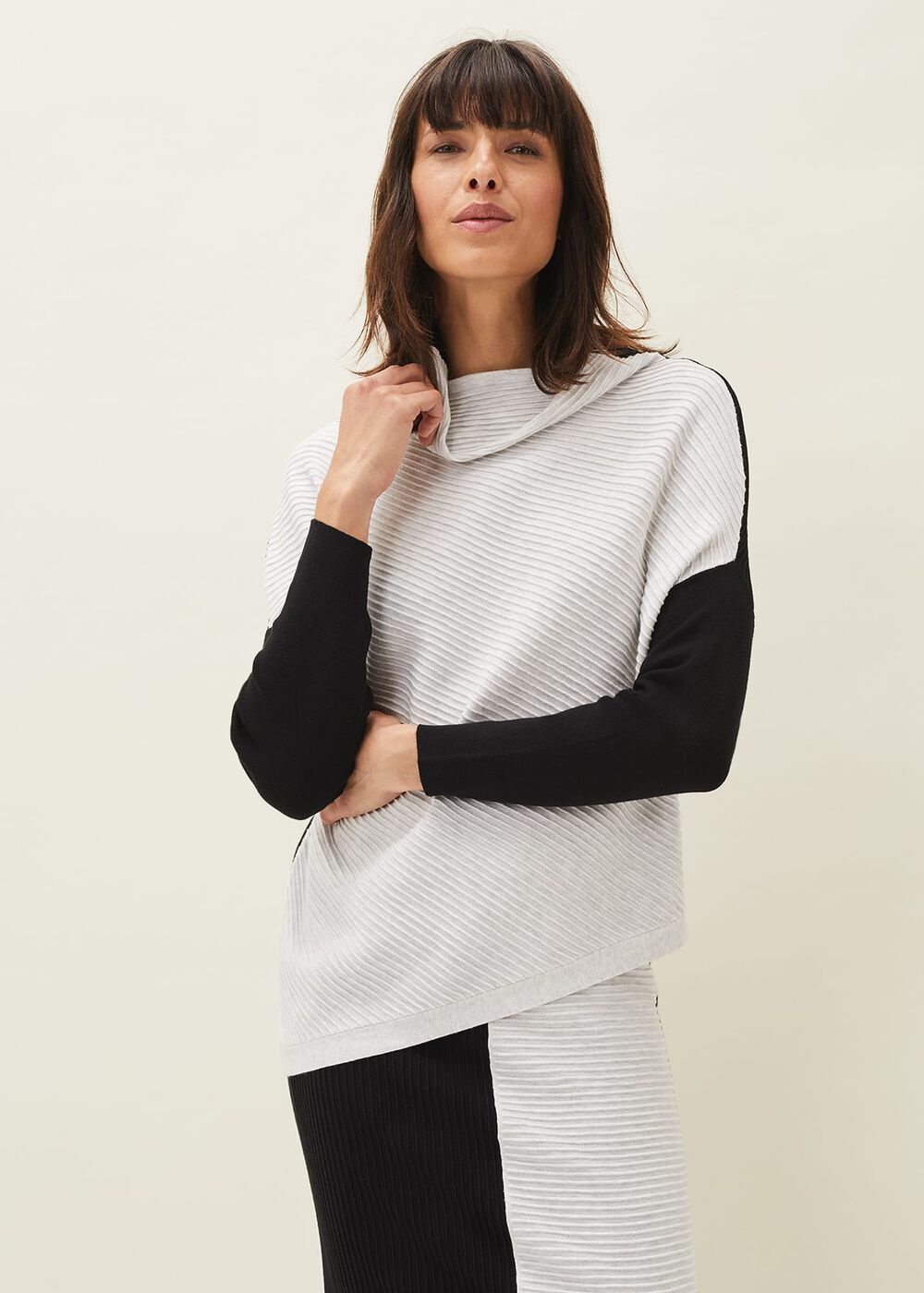 Flo Colourblock Knitted Co-Ord Jumper