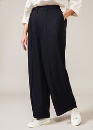 Taylor Wide Leg Linen Trouser
