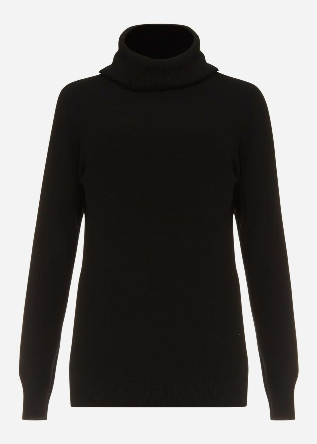 Freya Fitted Polo Neck Jumper