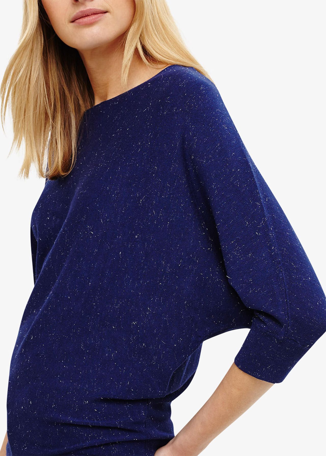 Becca Sparkle Batwing Knit Top