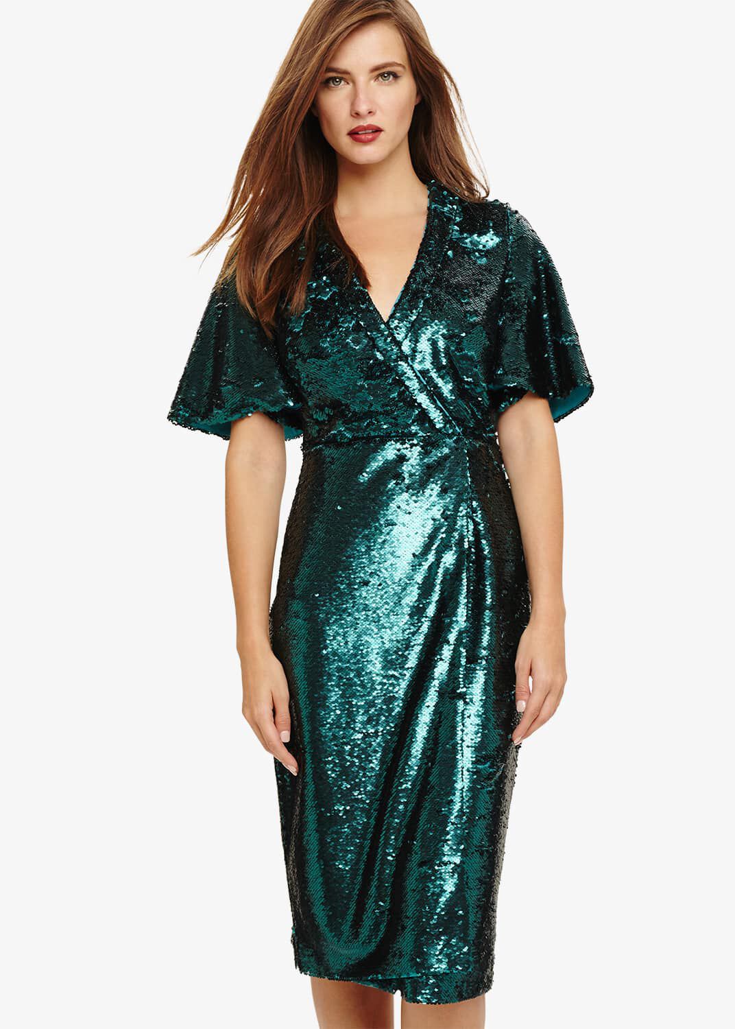 Kyra Sequin Dress | Phase Eight