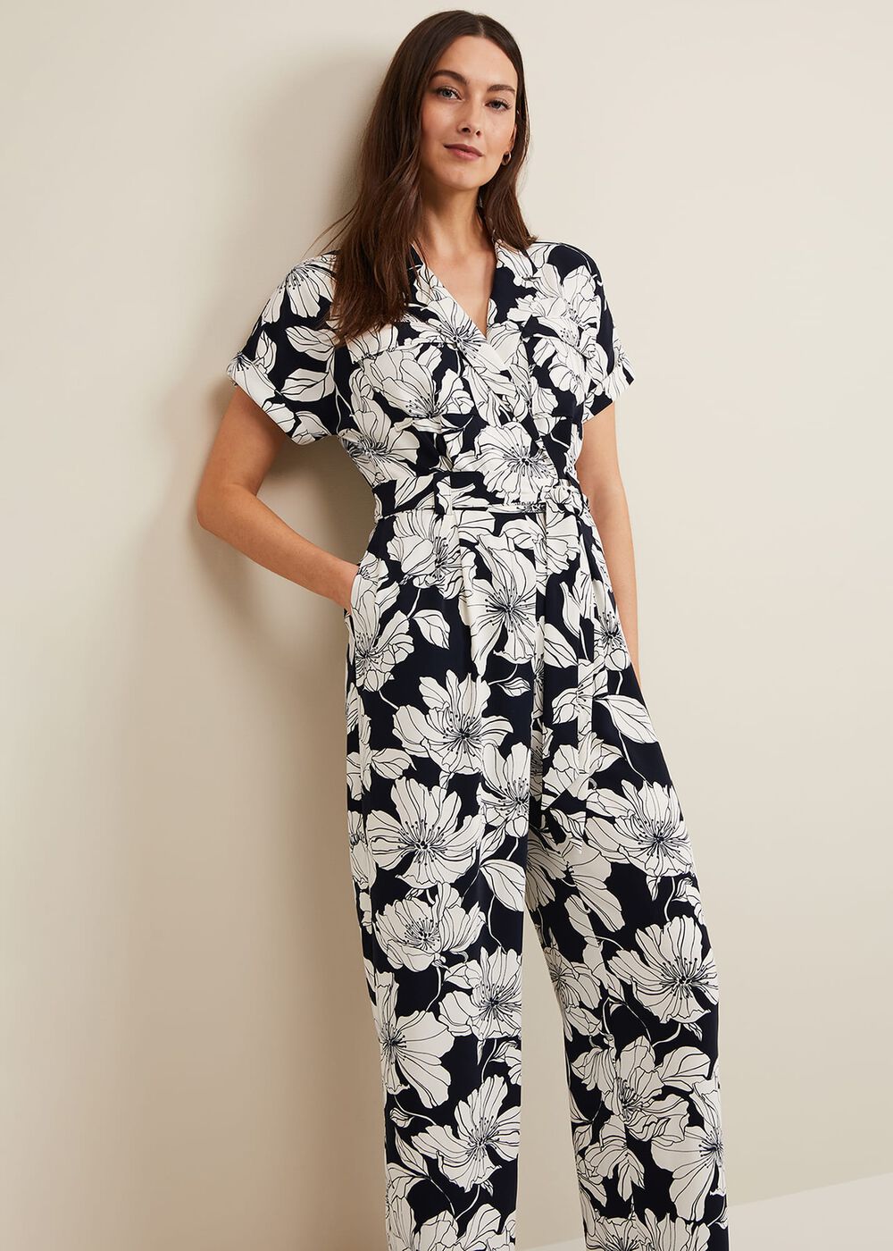 Constance Floral Jumpsuit