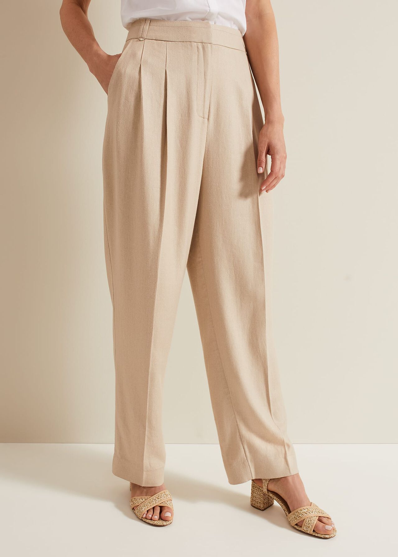 Addison Pleat Front Trousers