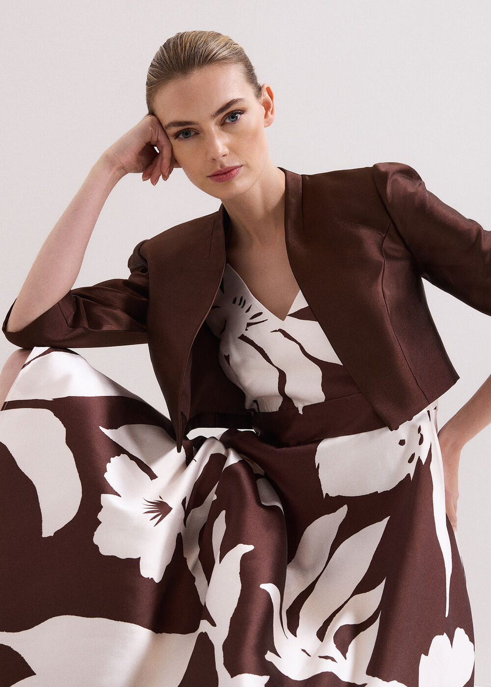 Ariel Satin Twill Jacket