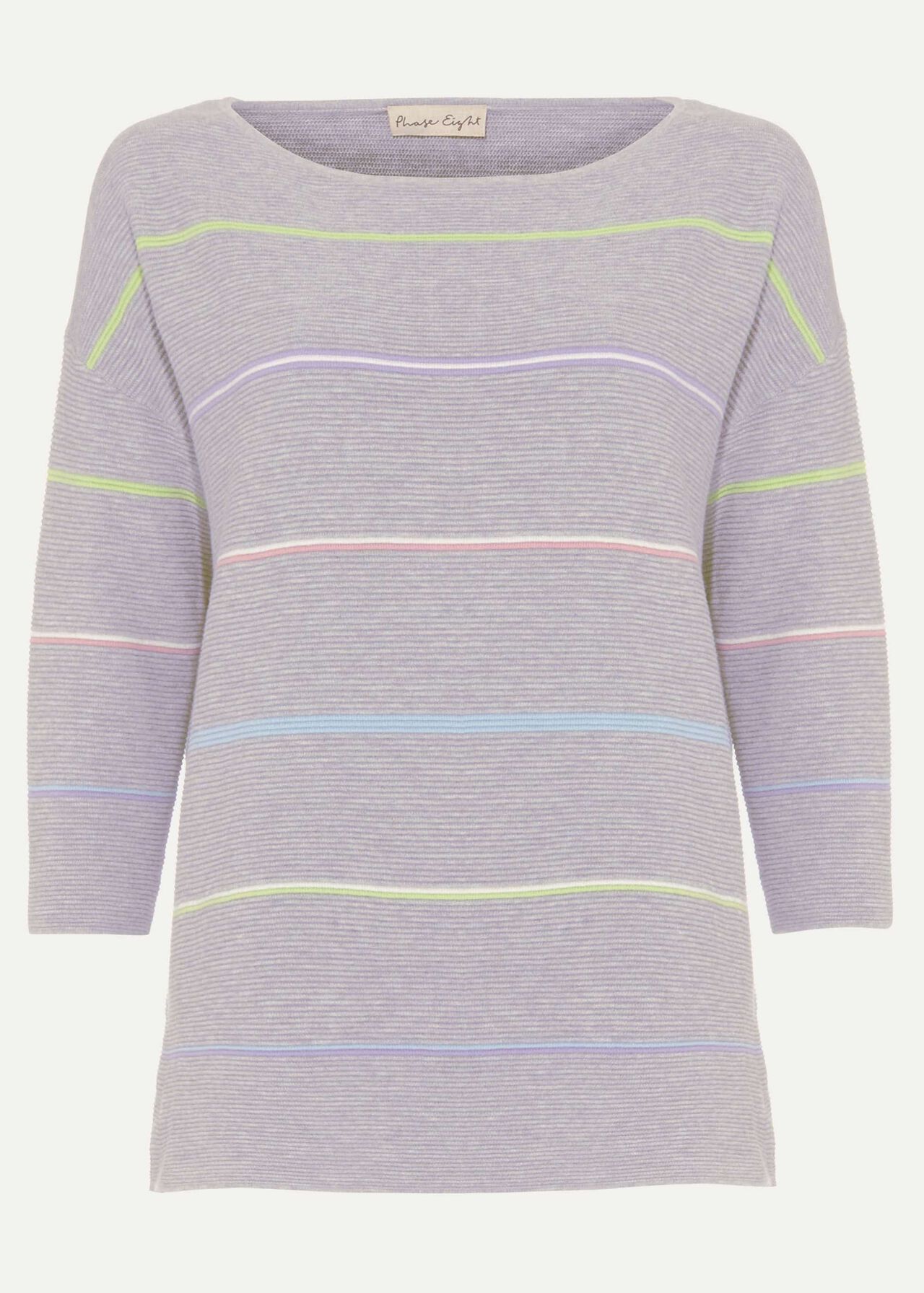 Piera Rainbow Stripe Knit
