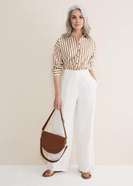 Stripe Camel Shirt