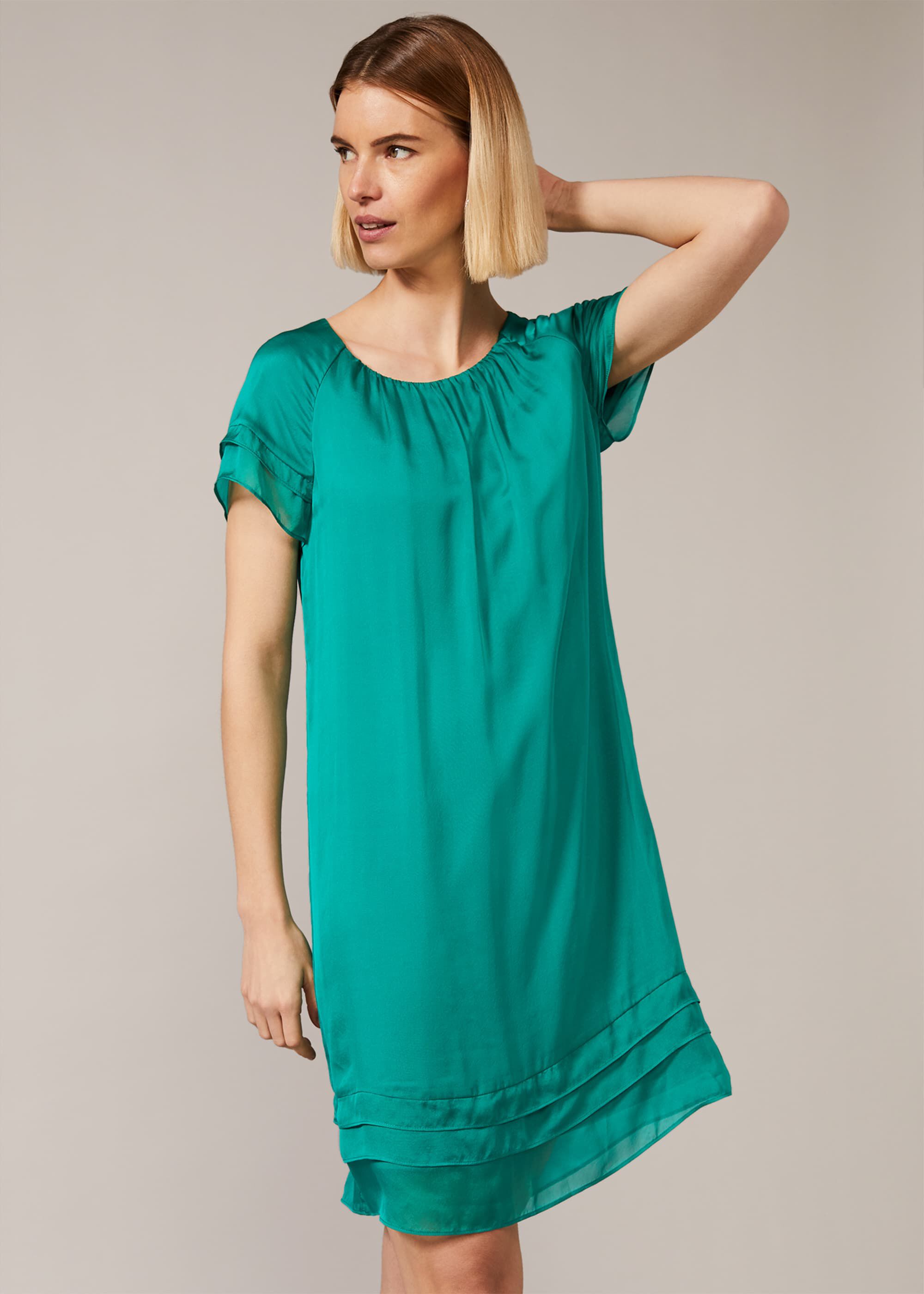 Phase eight silk dress