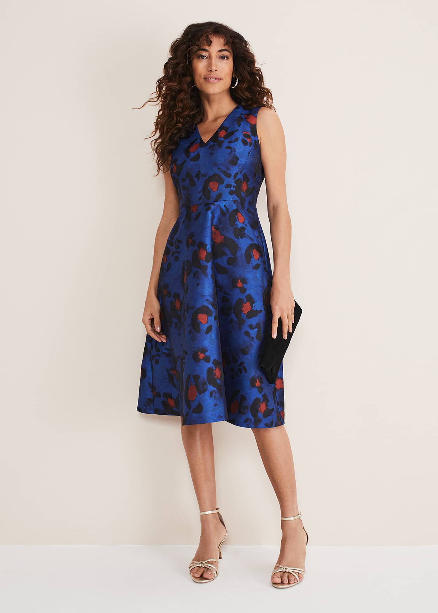 Coast martha clearance jacquard dress