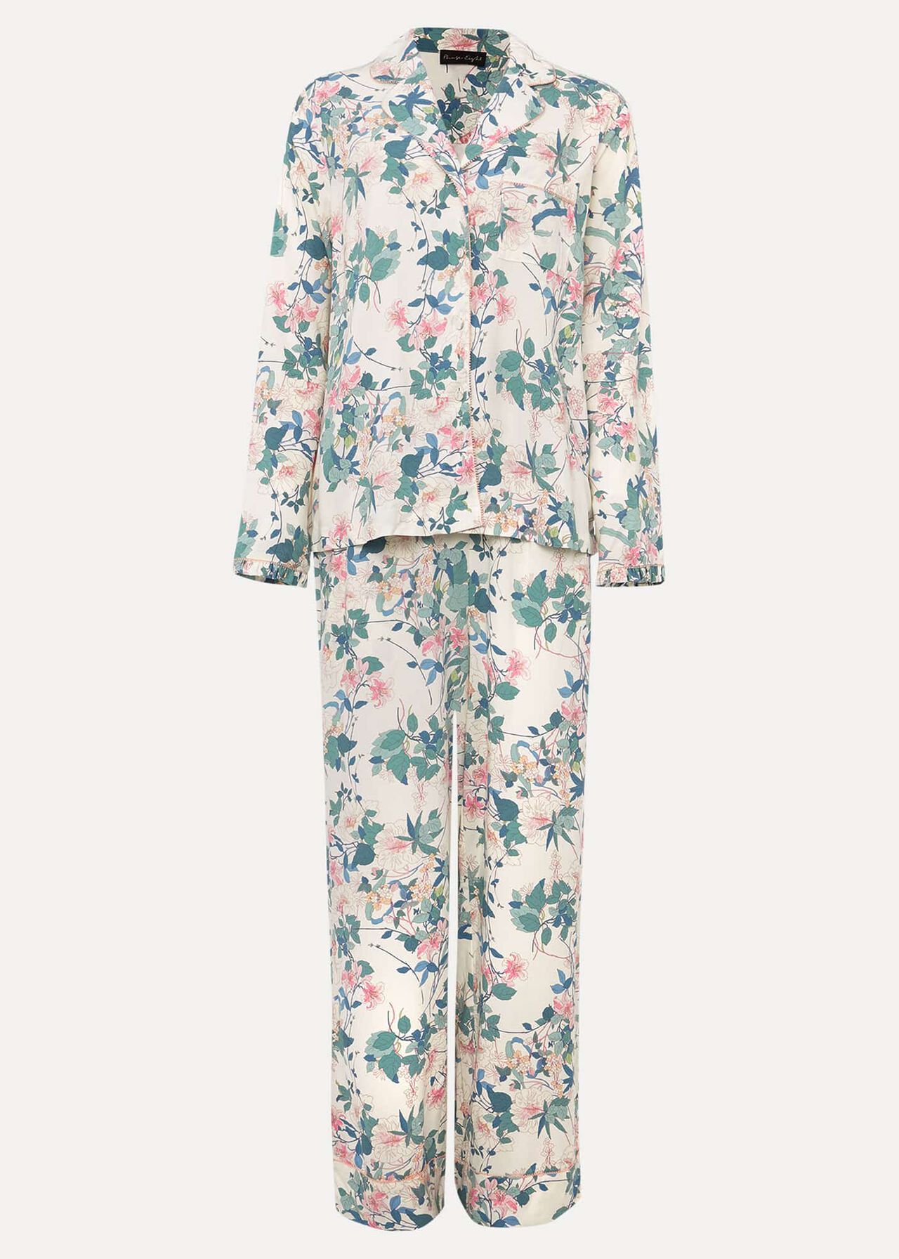 Avarie Chinoiserie Print Pj Set