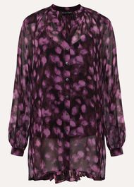 Rhian Chiffon Tunic Blouse