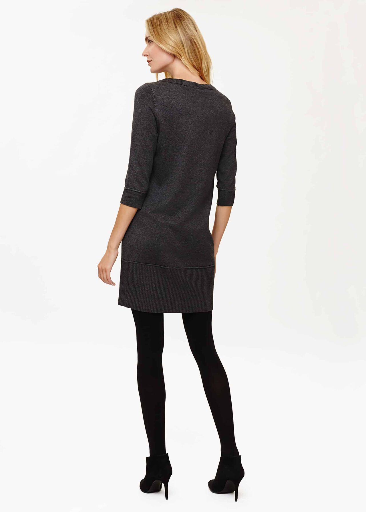 Shiloh Exposed Seam Knitted Dress