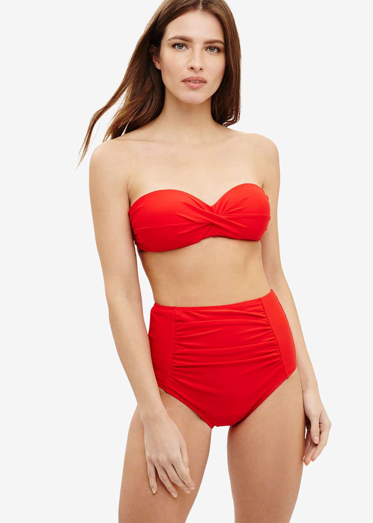 Shelly Scarlet High Waist Bikini Brief