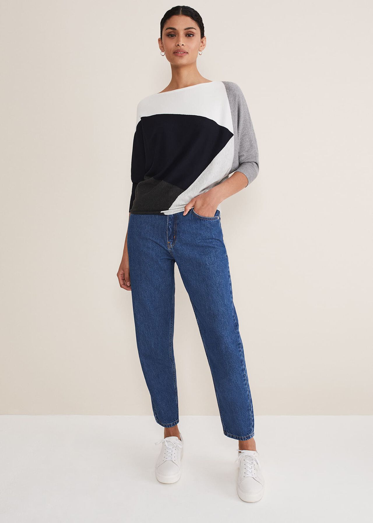 Marie Colour Block Knit