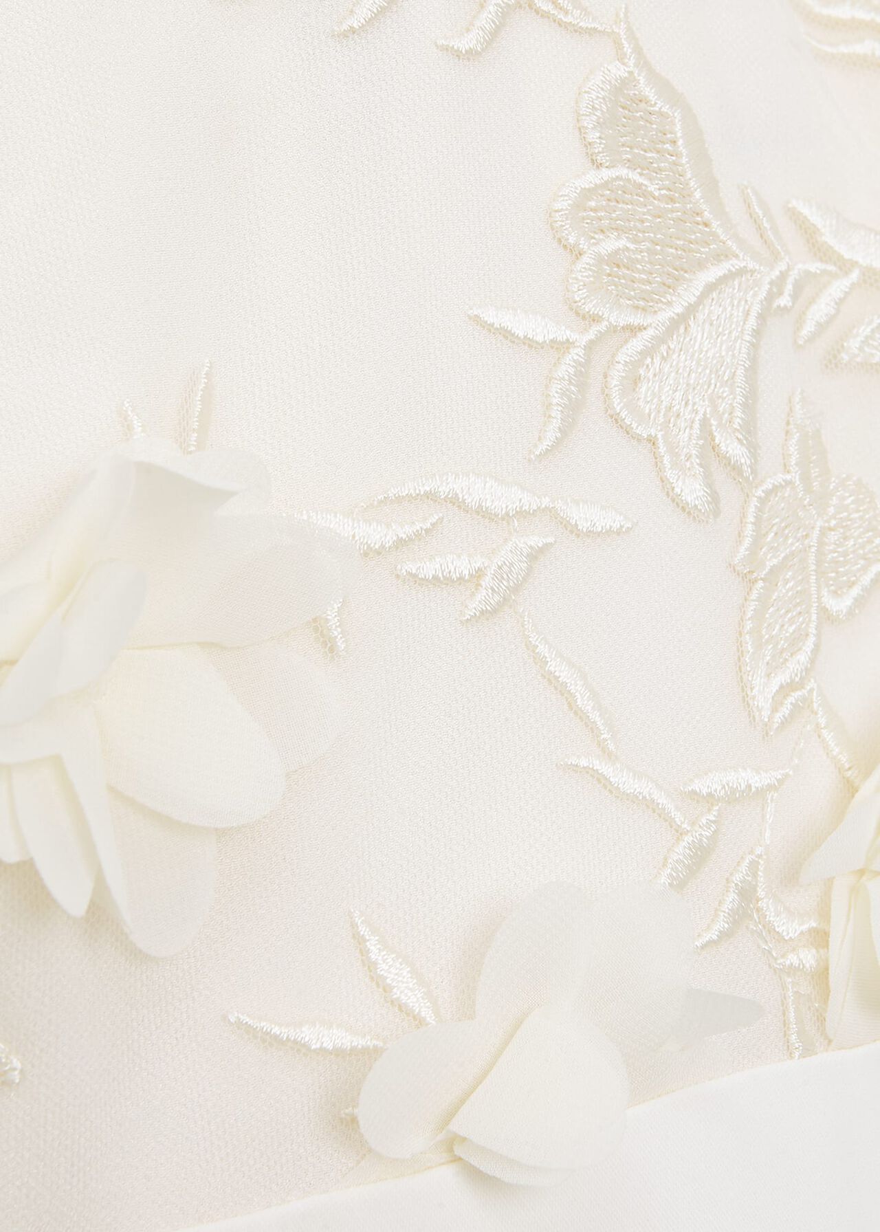 Cherie Bridal Floral Textured Jumpsuit