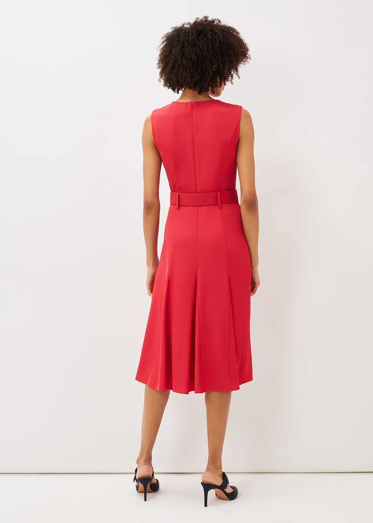 Jayne Belted Panelled Dress