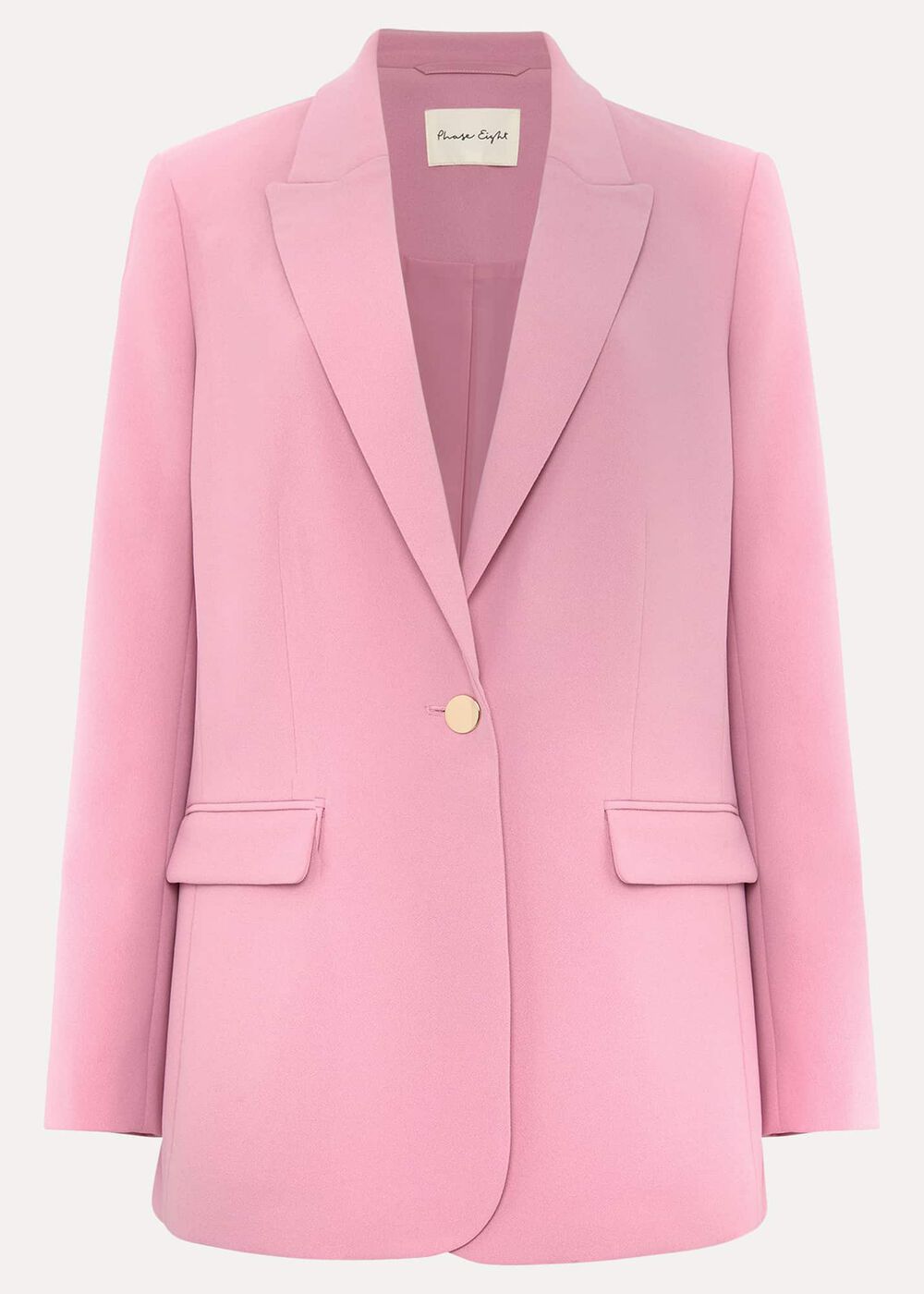 Elandra Pink Tux Blazer