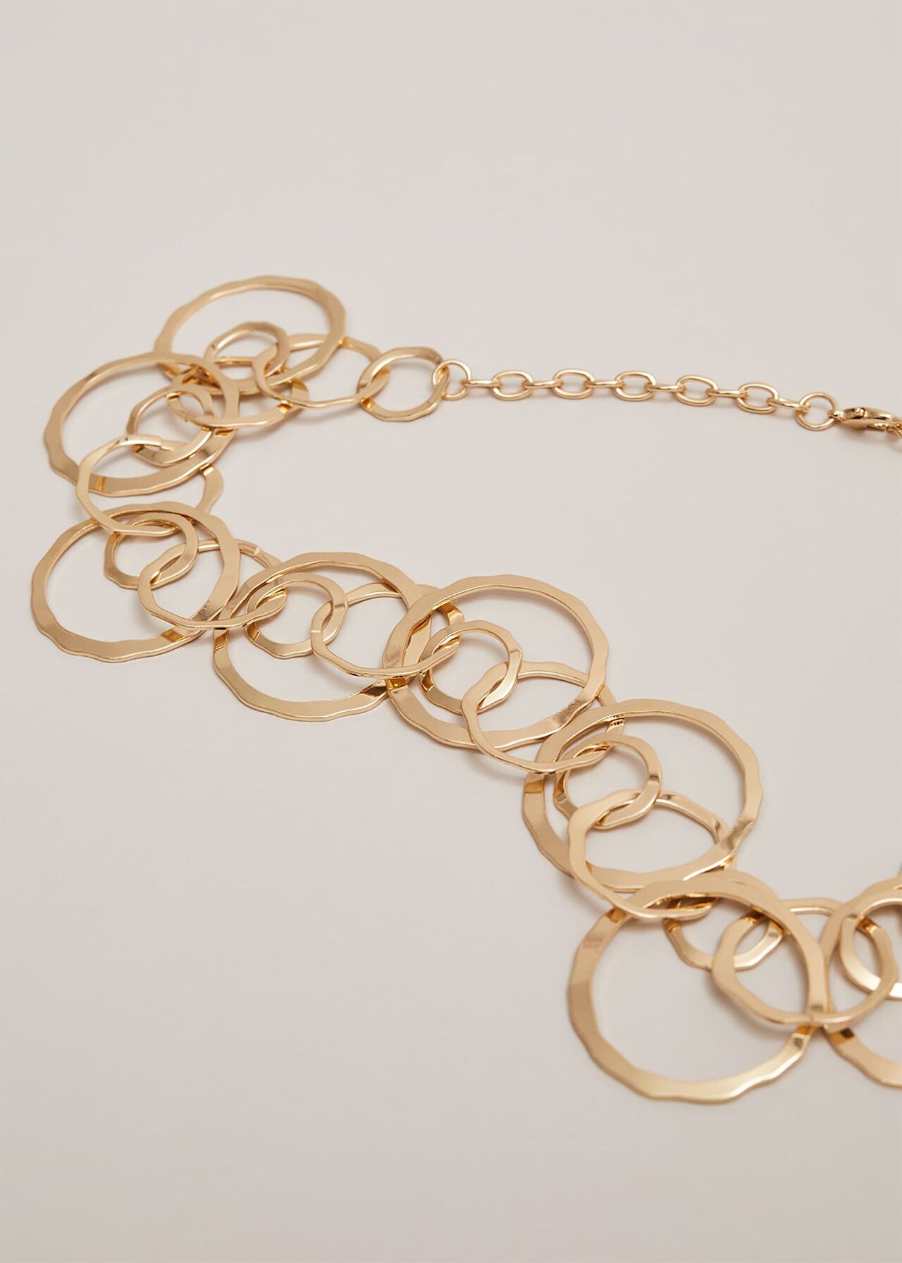 Multi Link Circle Necklace
