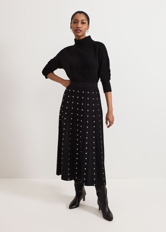 Emilia Eyelet Skirt