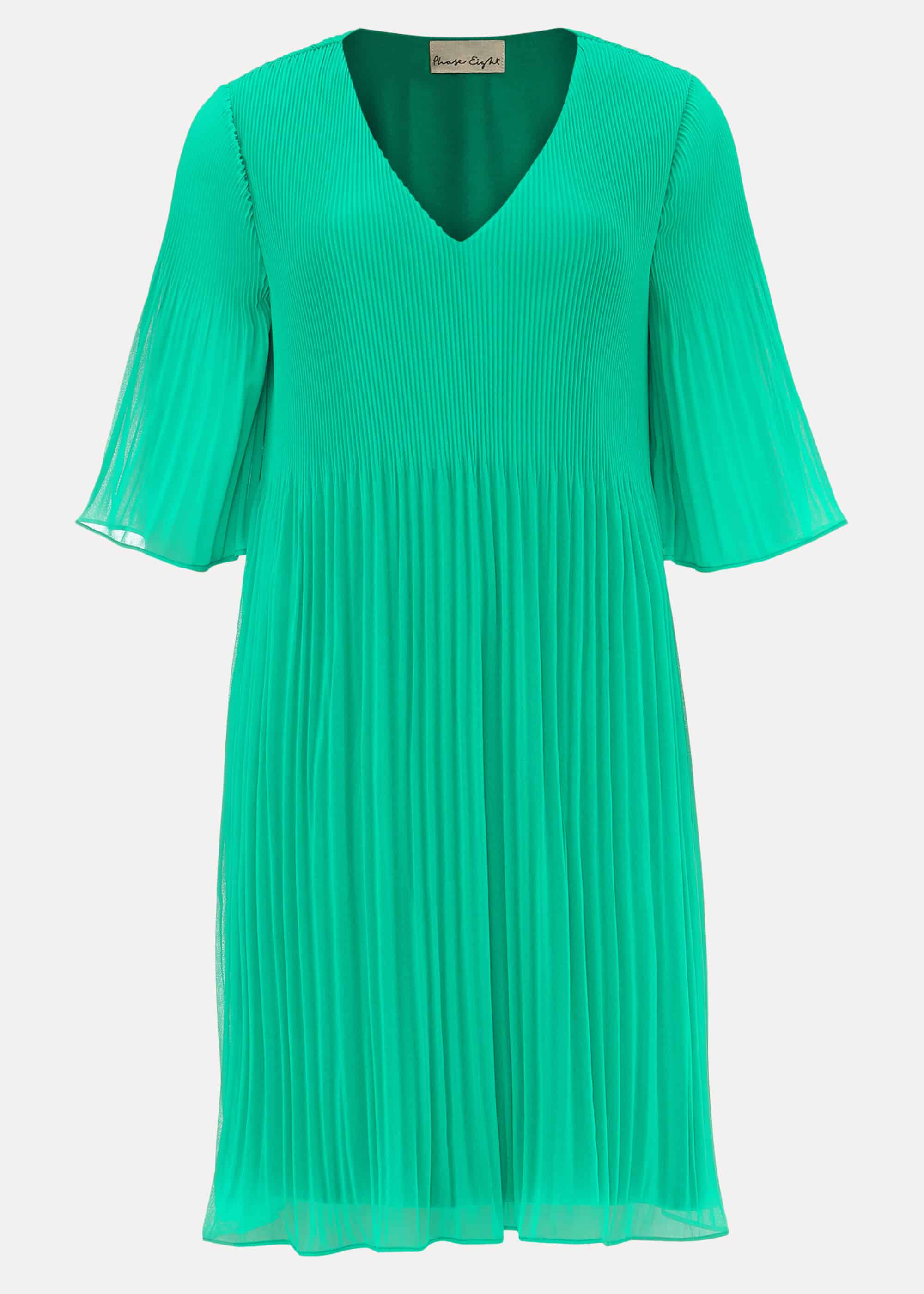 Ella Pleat Dress | Phase Eight