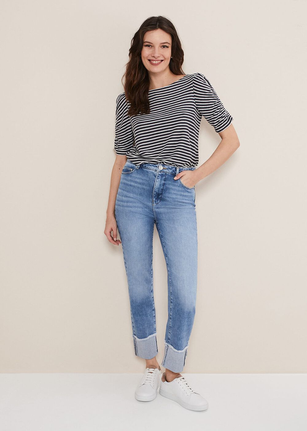 Karla Striped Top