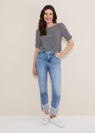 Karla Striped Top