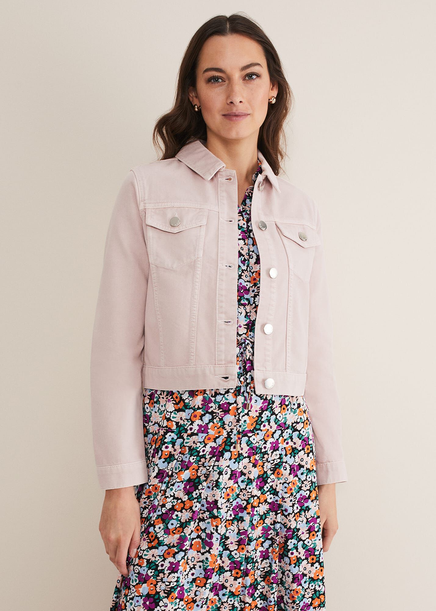 Womens coloured denim jackets shop