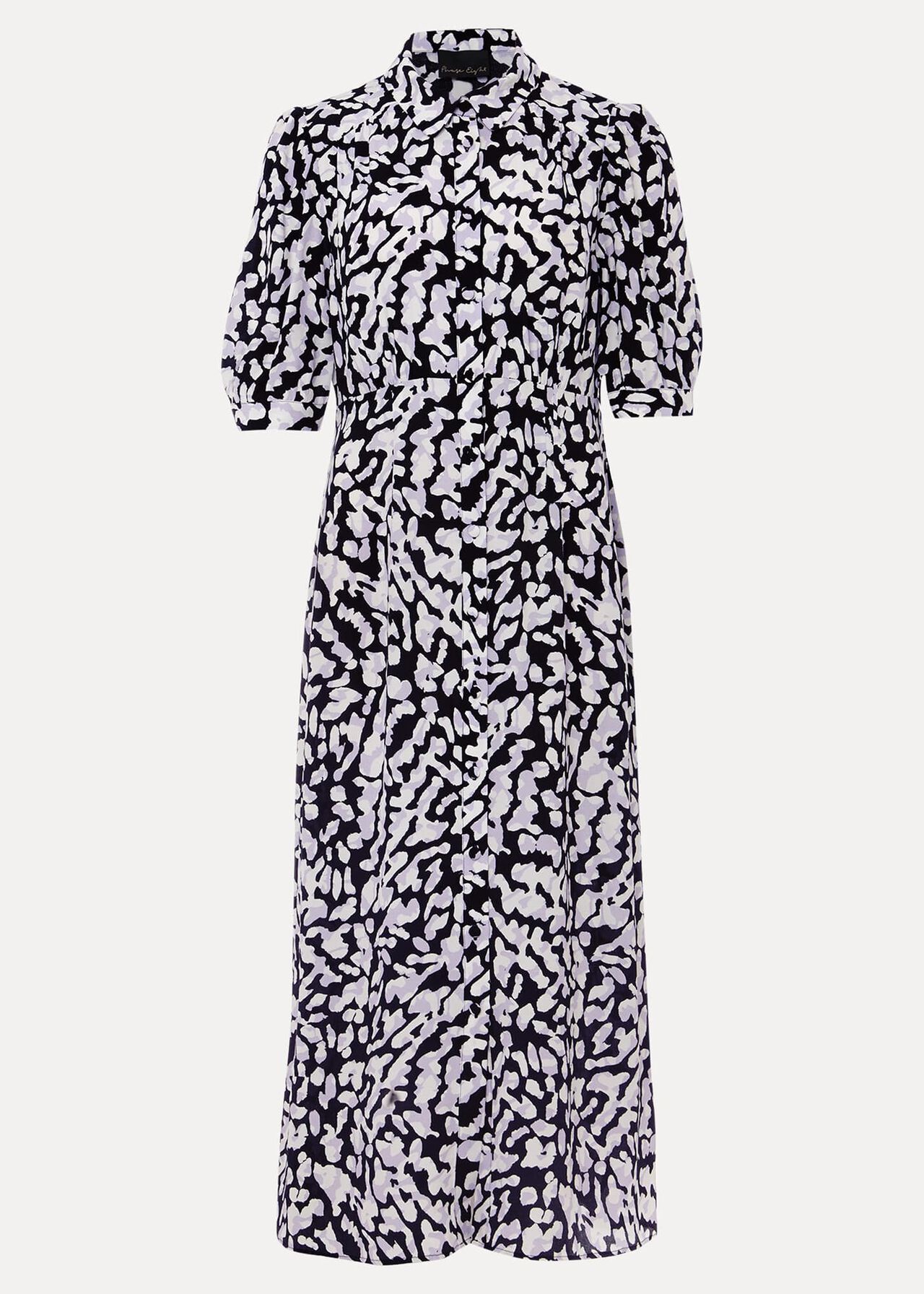 Cosette Lilac Animal Print Midaxi Dress