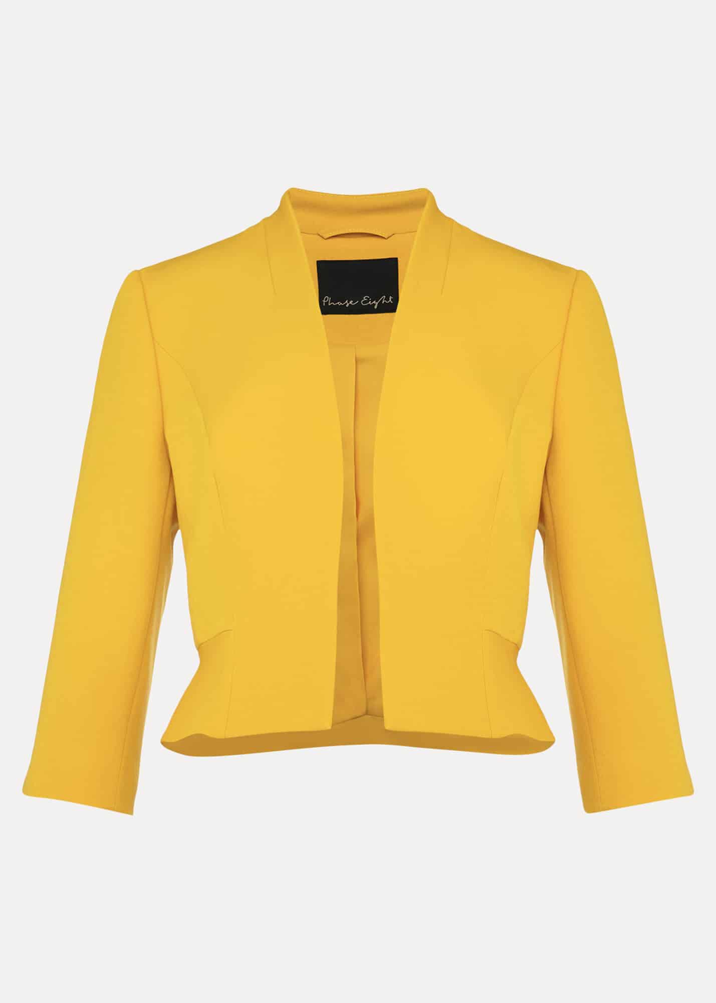 Yellow occasion jacket 