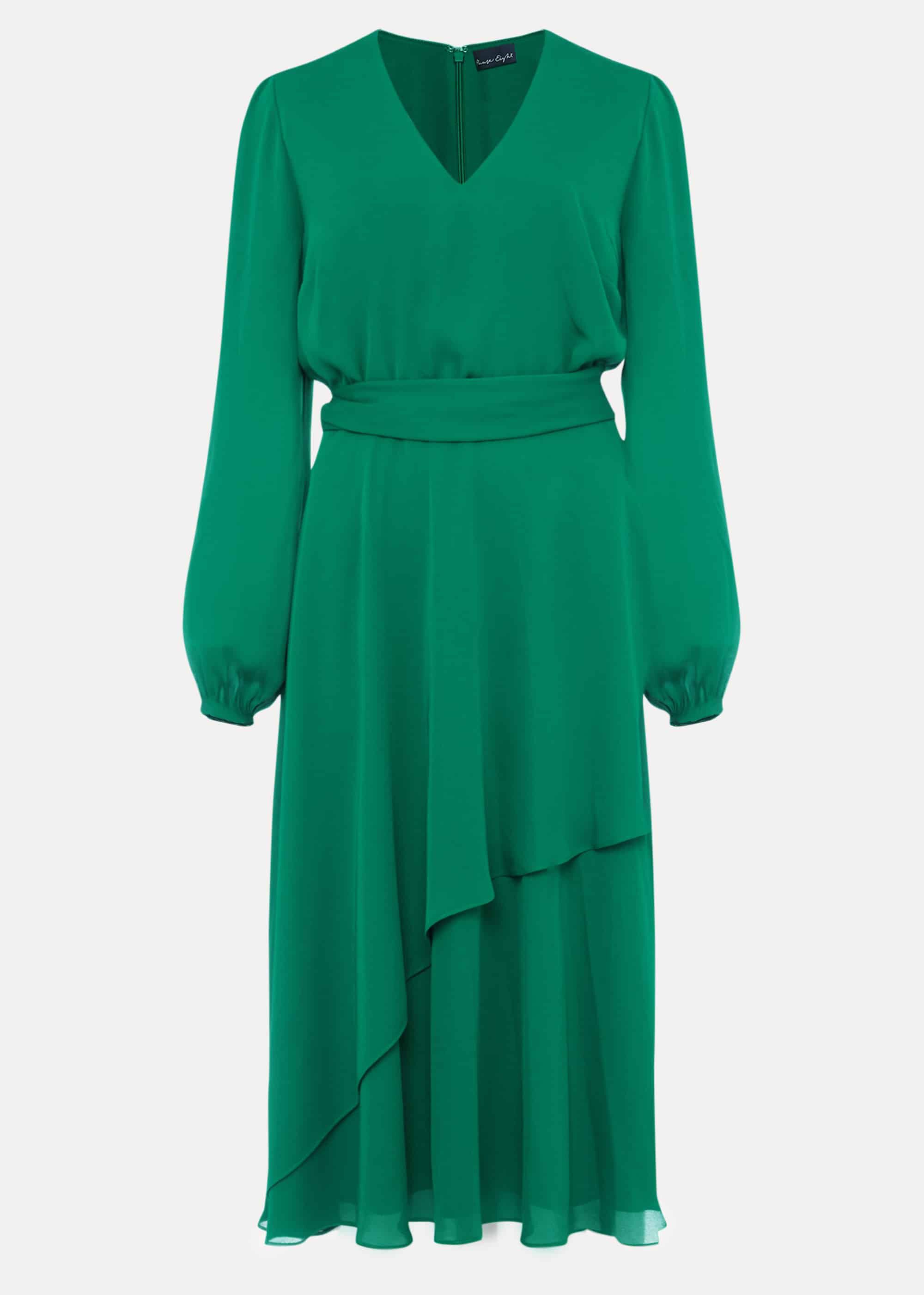 Imelda Frill Dress | Phase Eight
