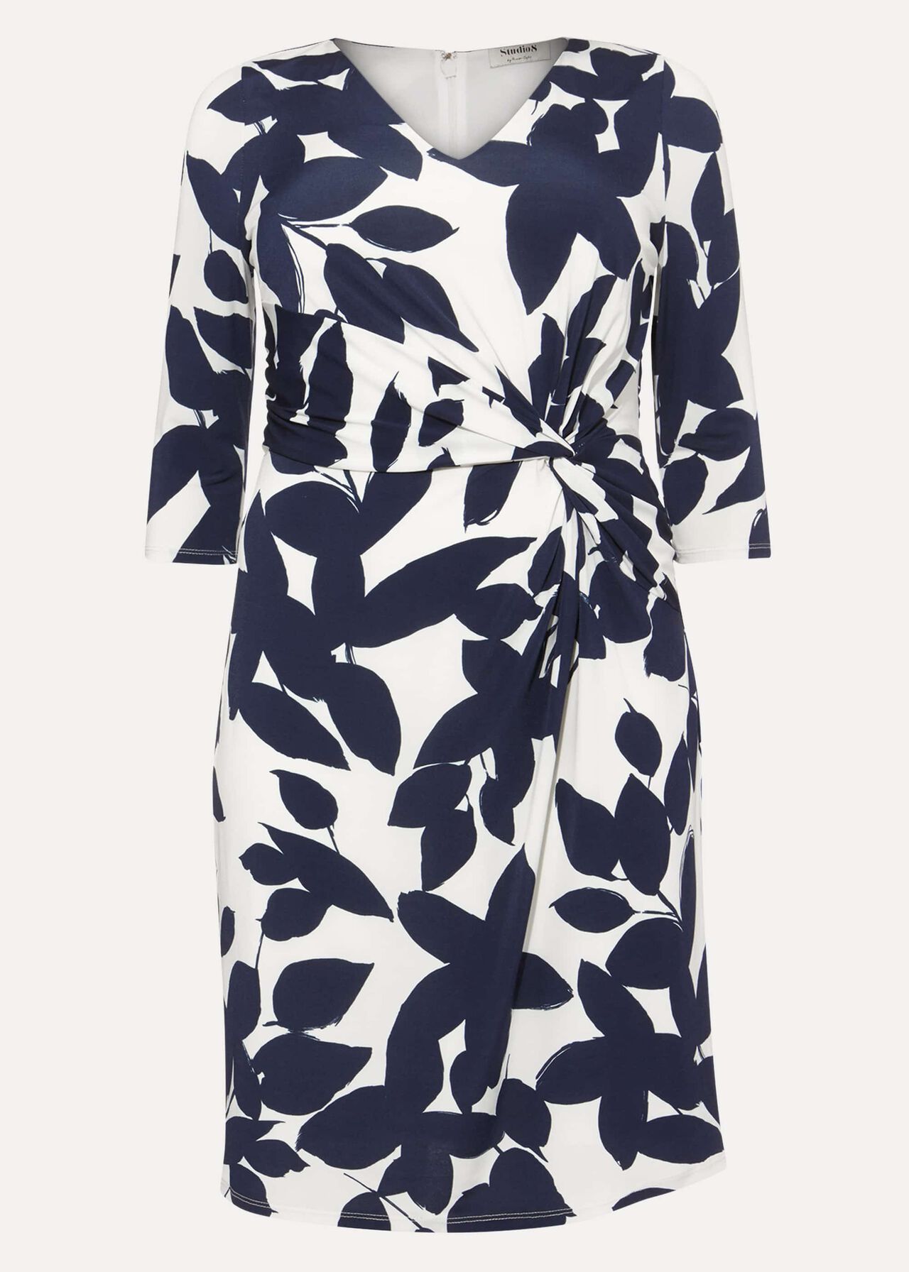 Lana Leaf Print Dress