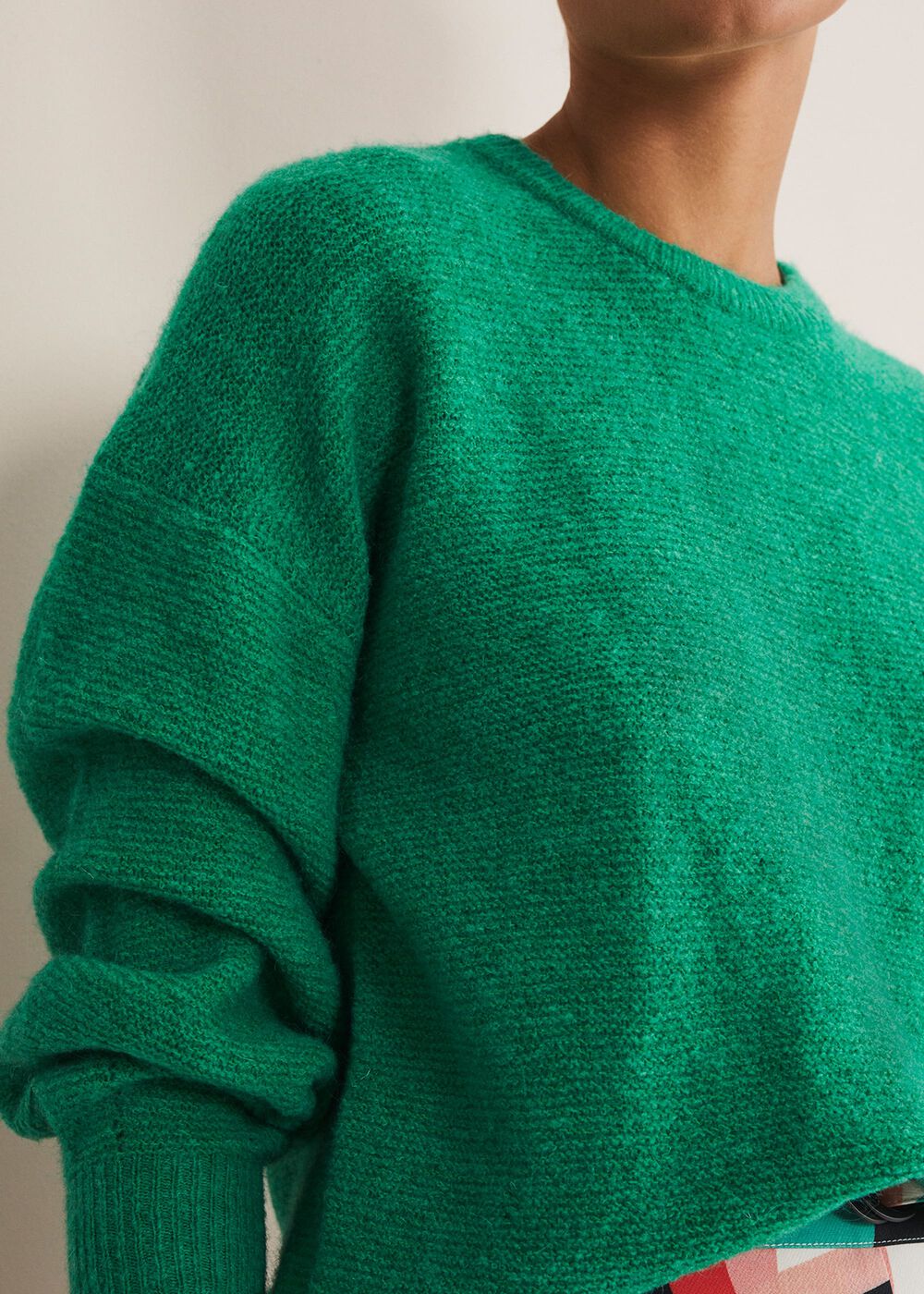 Amiah Mohair Knitted Jumper