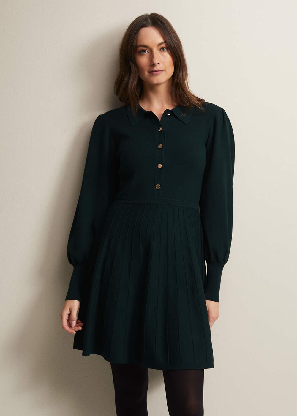 Lecia Fit And Flare Mini Dress