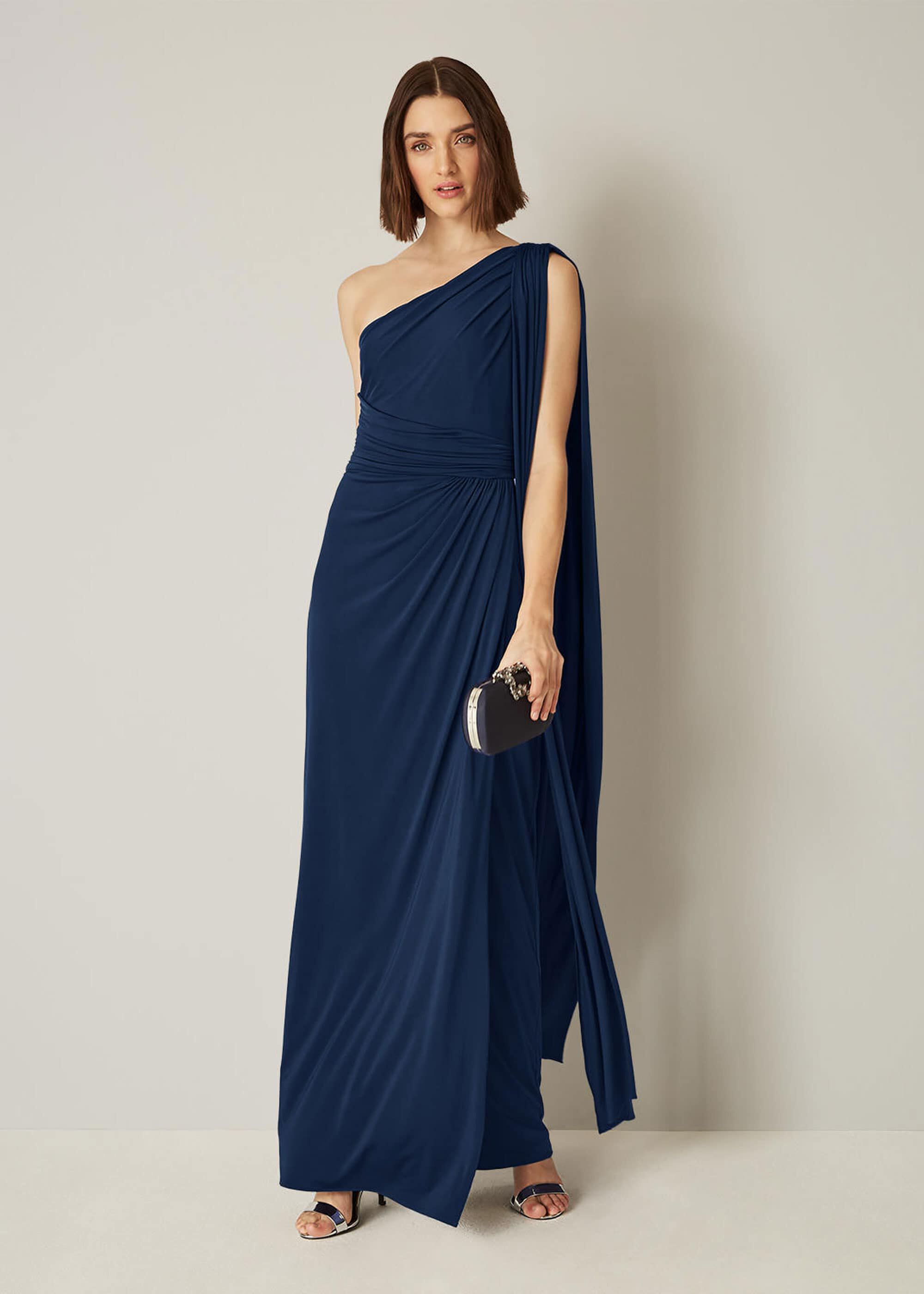 phase eight blue maxi dress