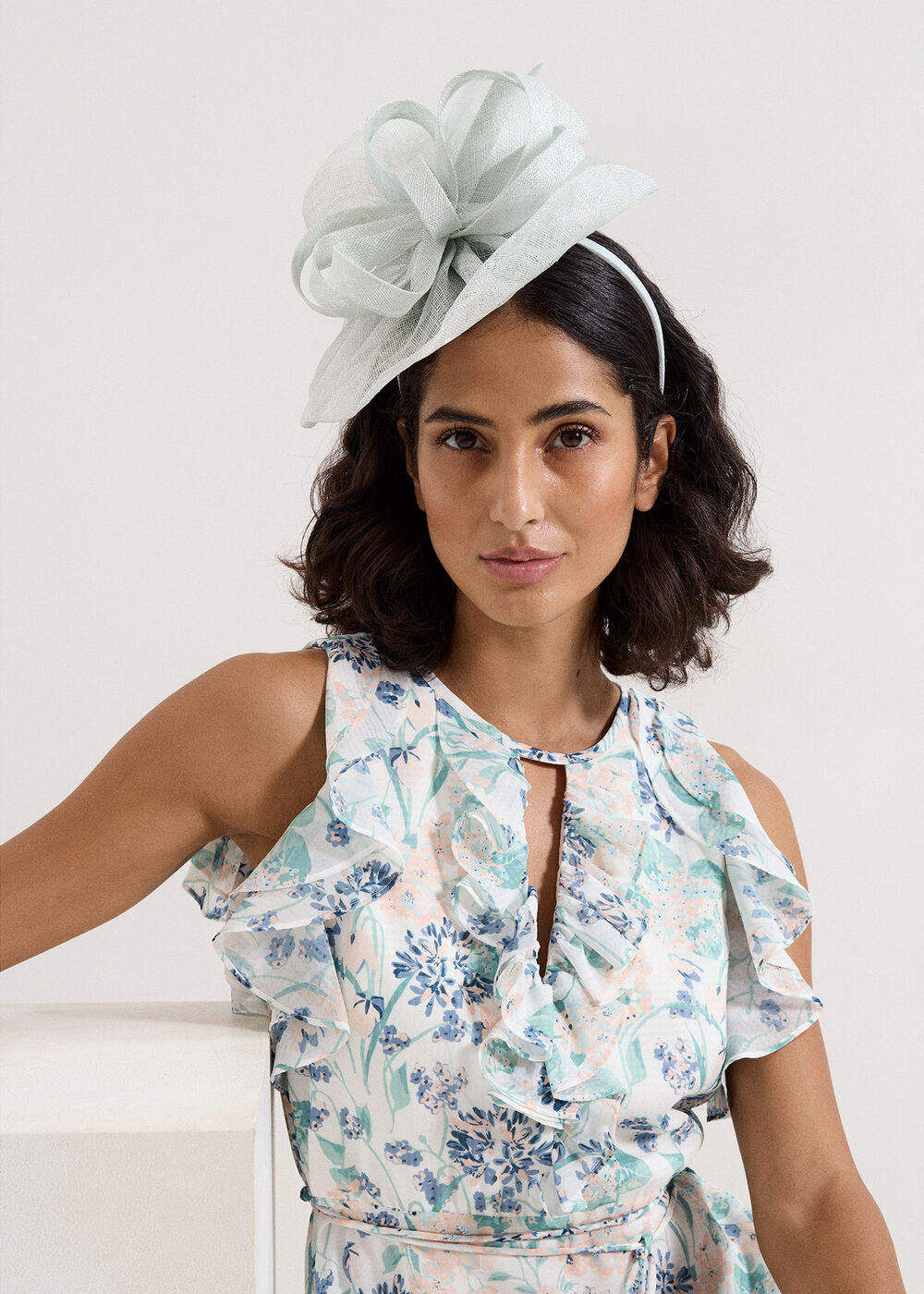 Twist Detail Freeform Fascinator