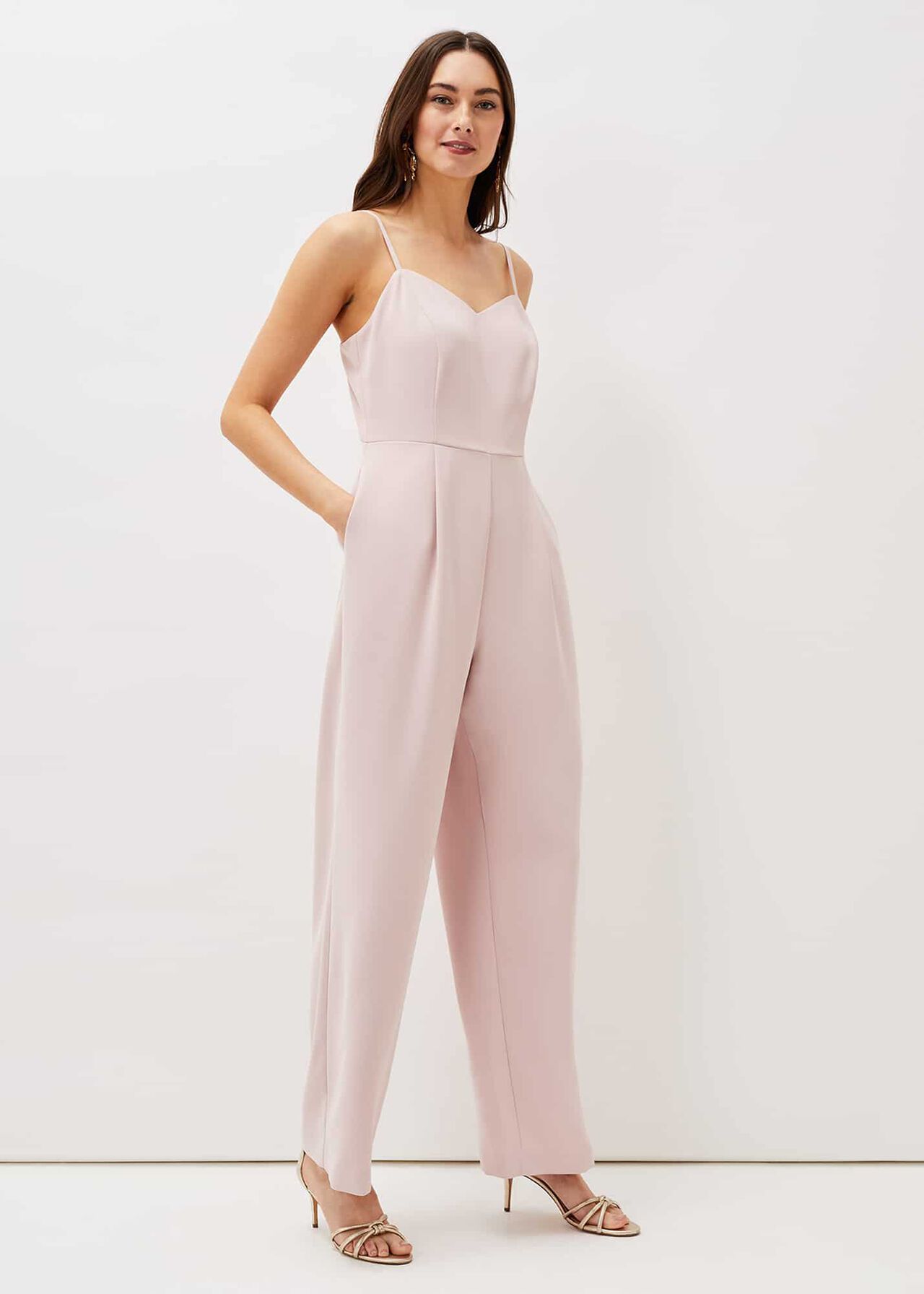 Mindy Wide Leg Jumpsuit | Phase Eight