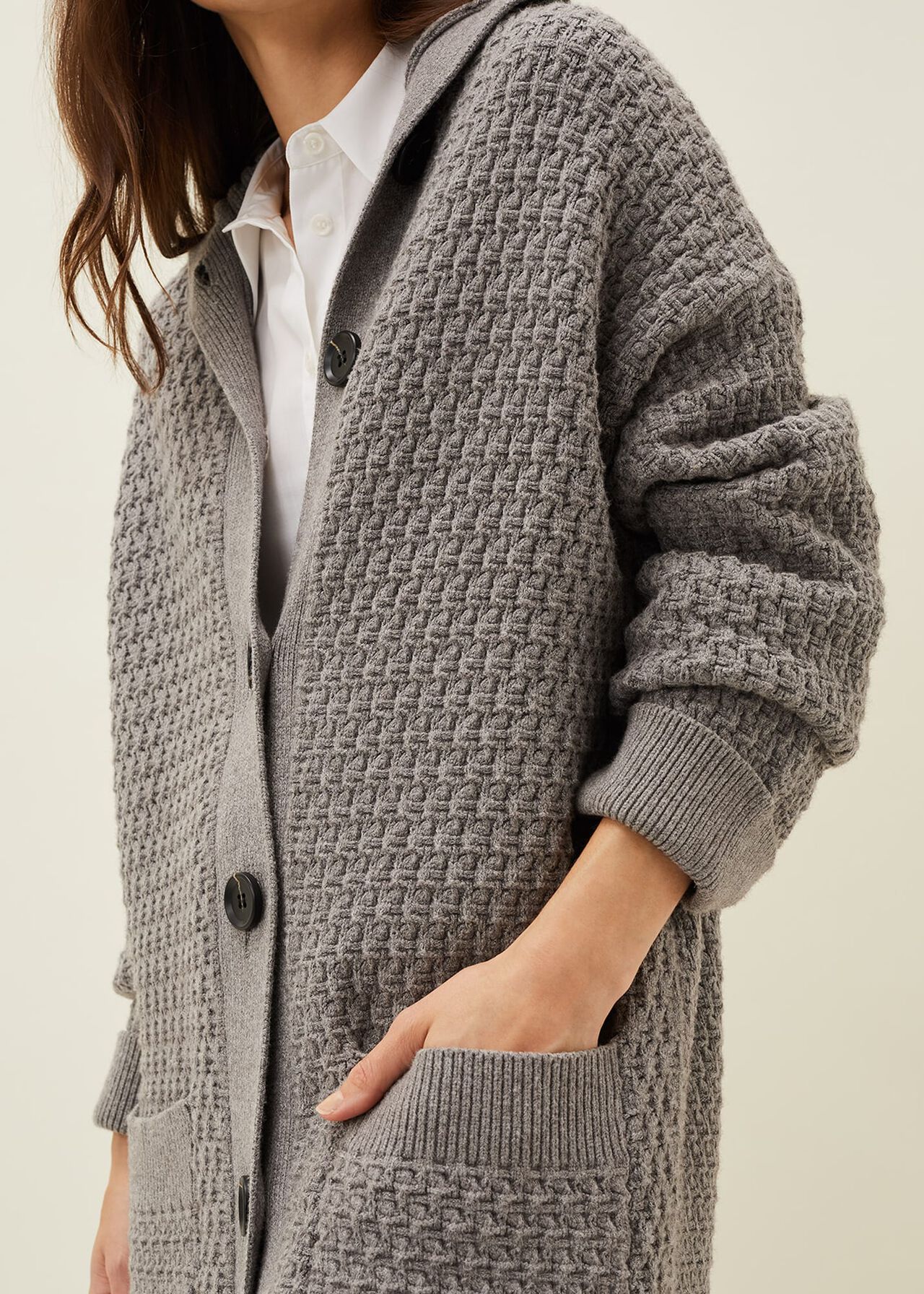 Holly Chunky Knitted Coat
