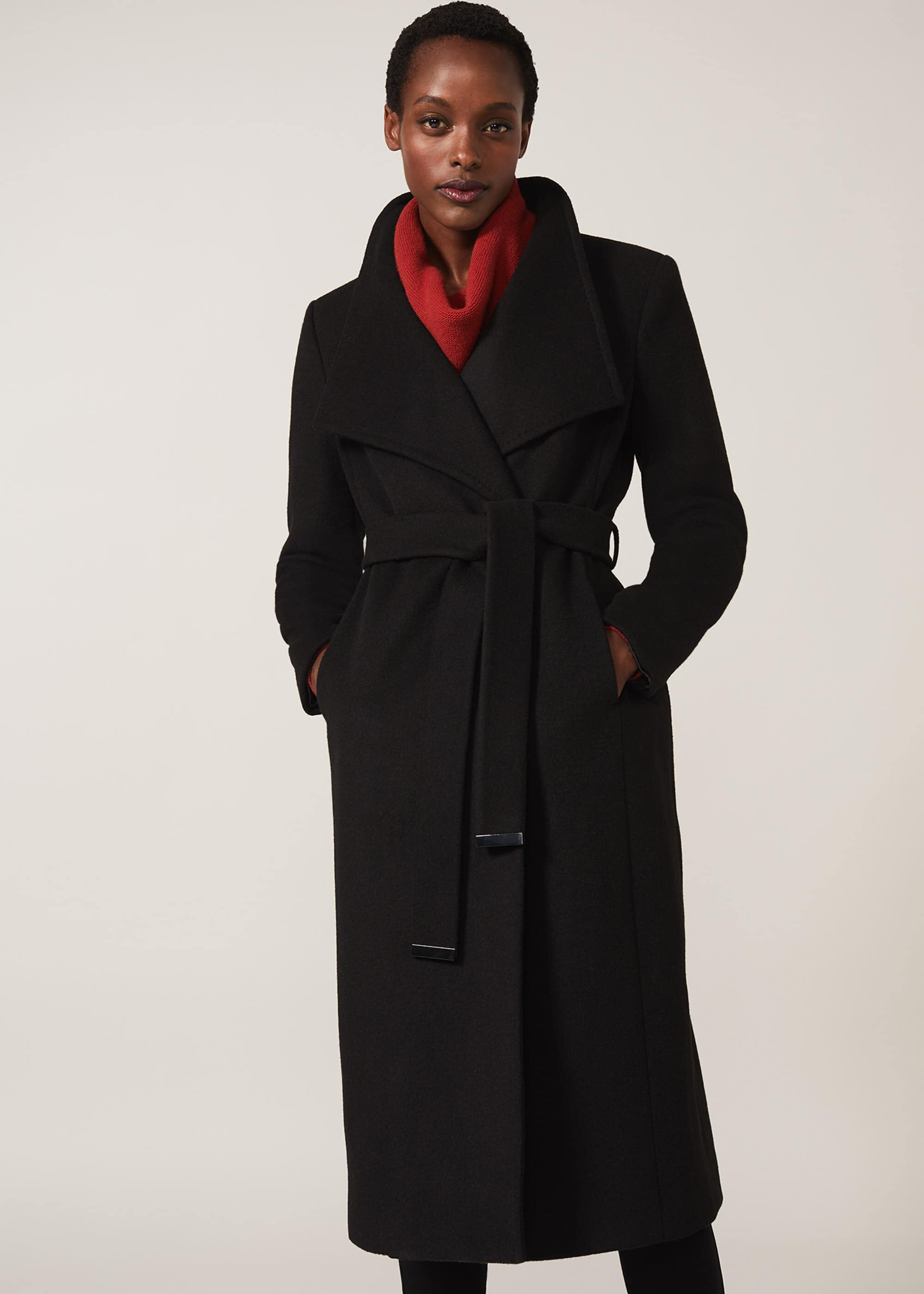 Phase eight black coat new arrivals