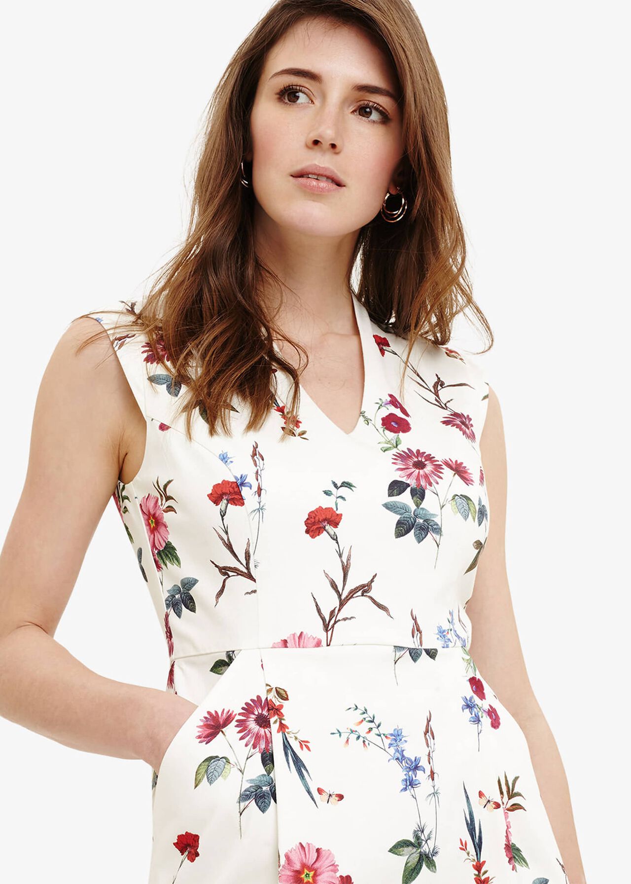 Saffie Floral Print Dress