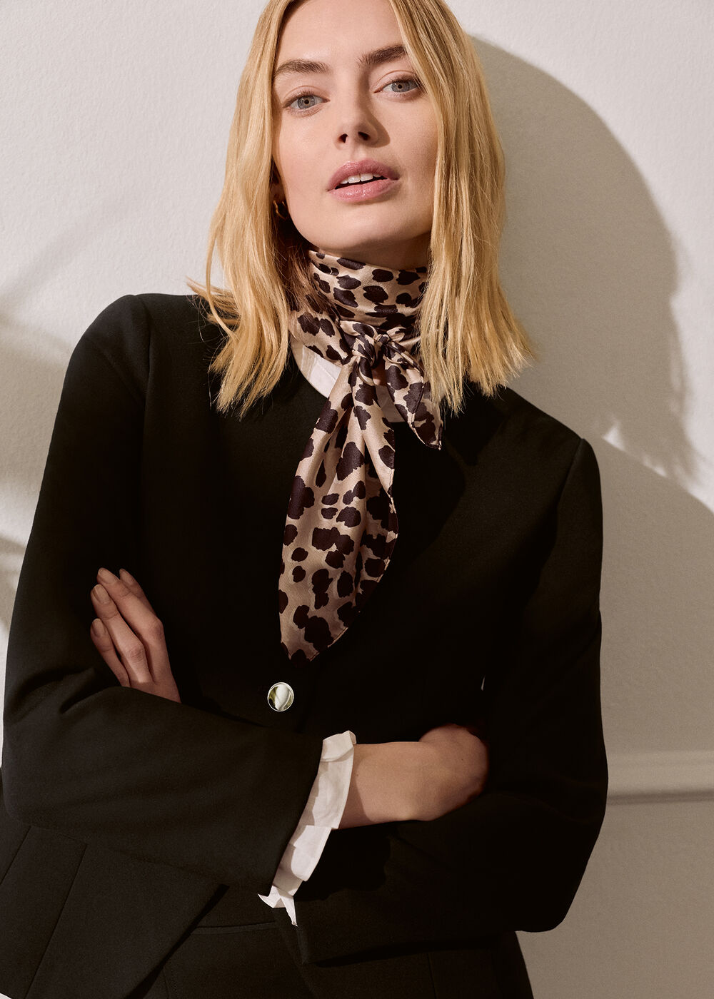 Leopard Print Scarf