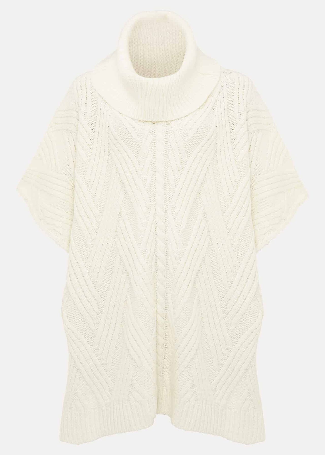 Melly Cable Knit Cape