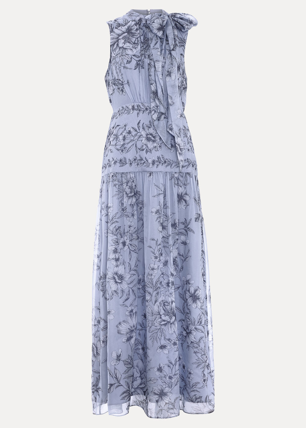 Dakota Silk Maxi Dress | Phase Eight EU |
