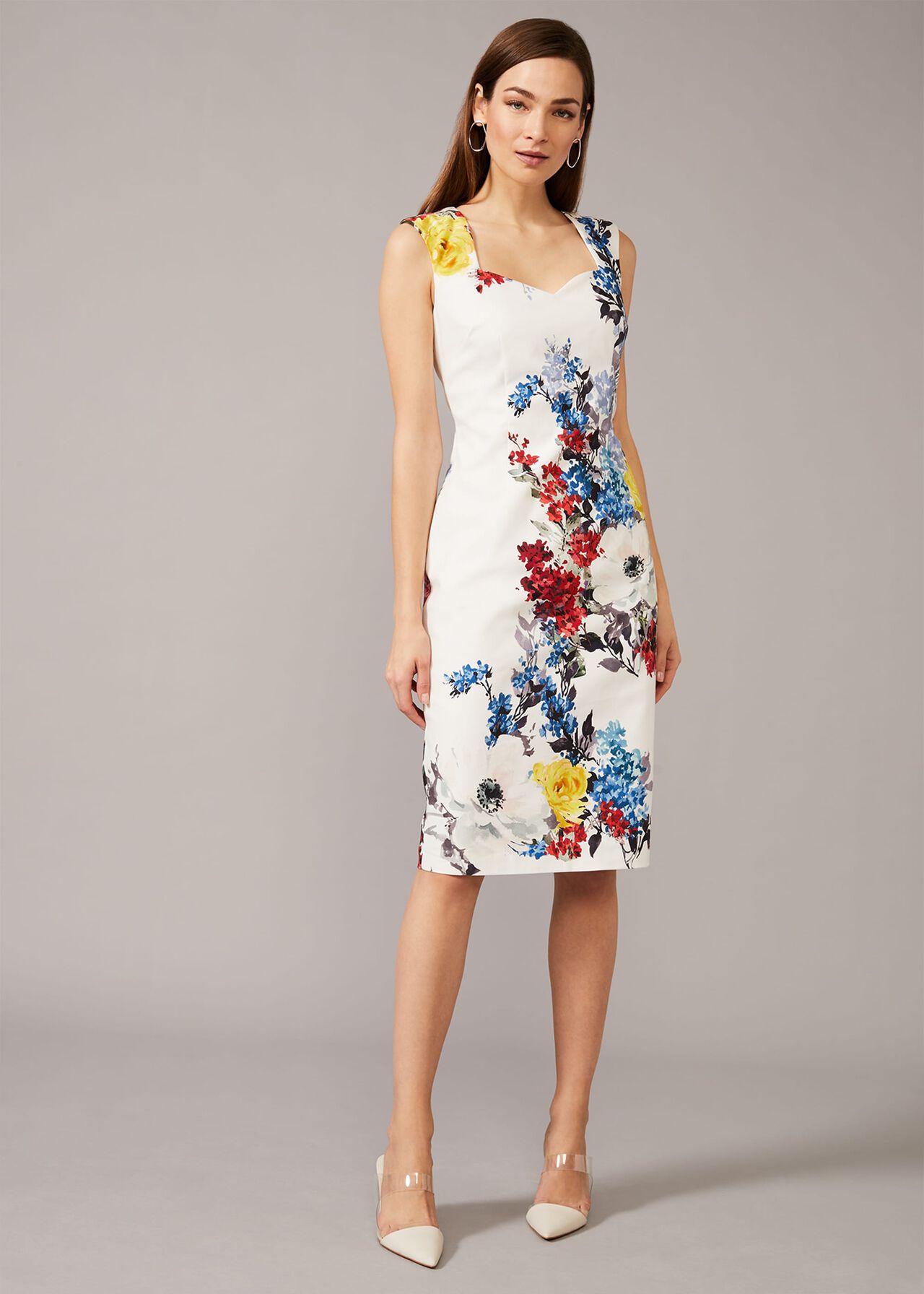 Keshena Floral Fitted Dress