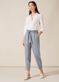 Herringbone Tapered Trousers