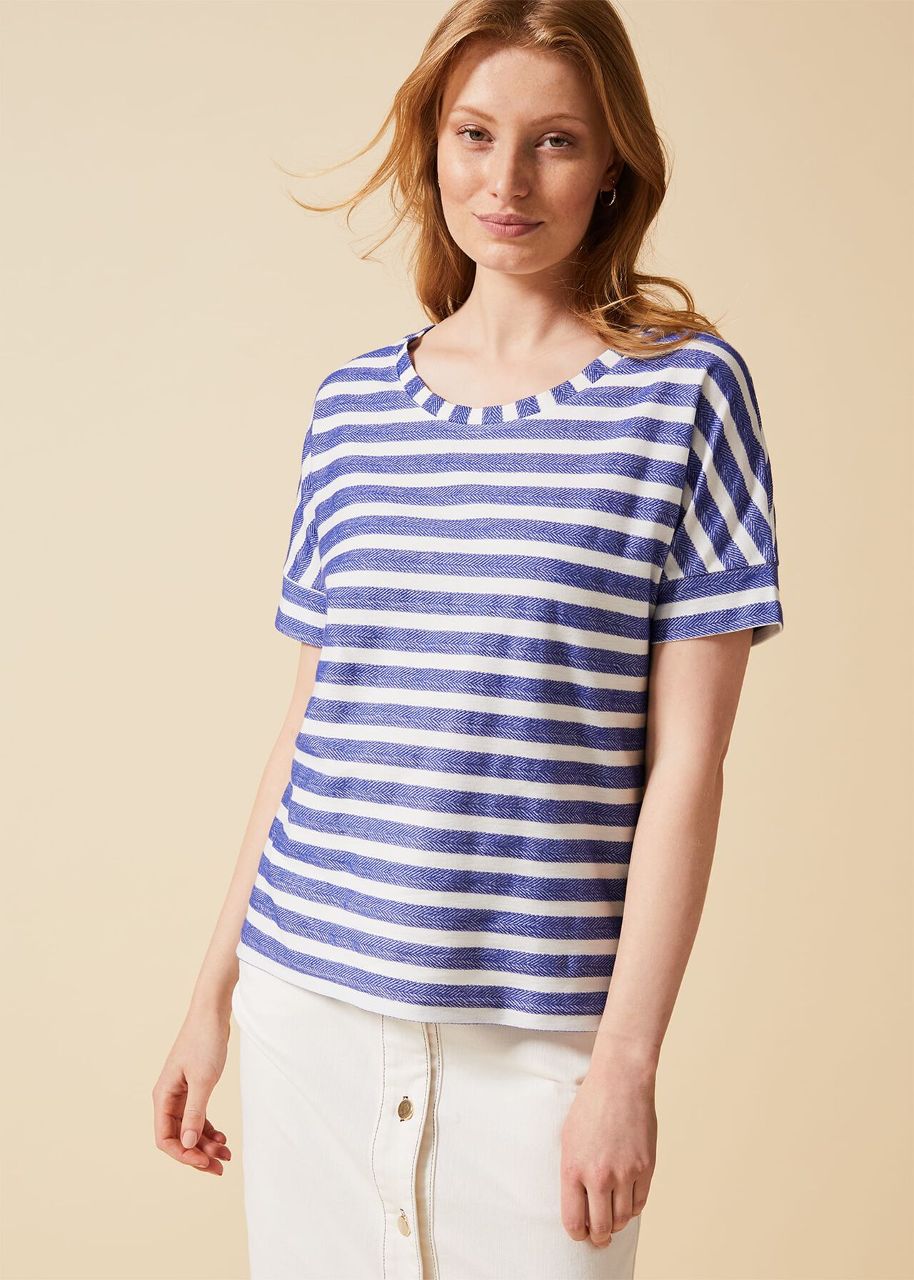 Kitty Stripe T-Shirt