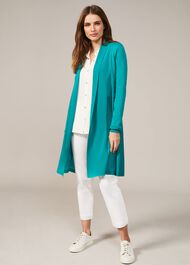 Lili Sheer Longline Cardigan