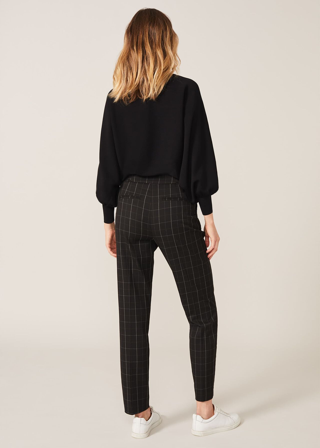 Vienna Check Tapered Trouser