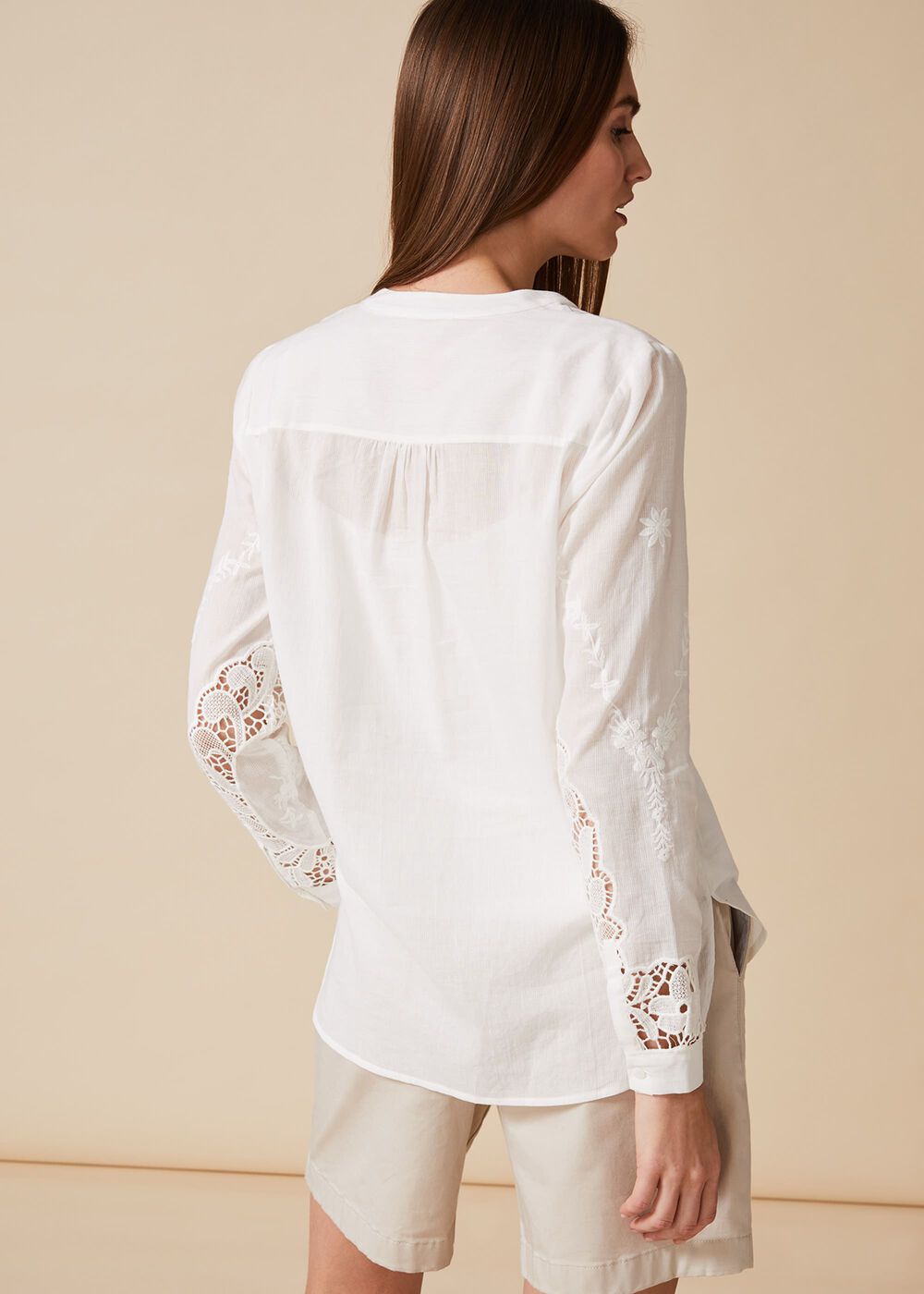 Tina Broidery Shirt