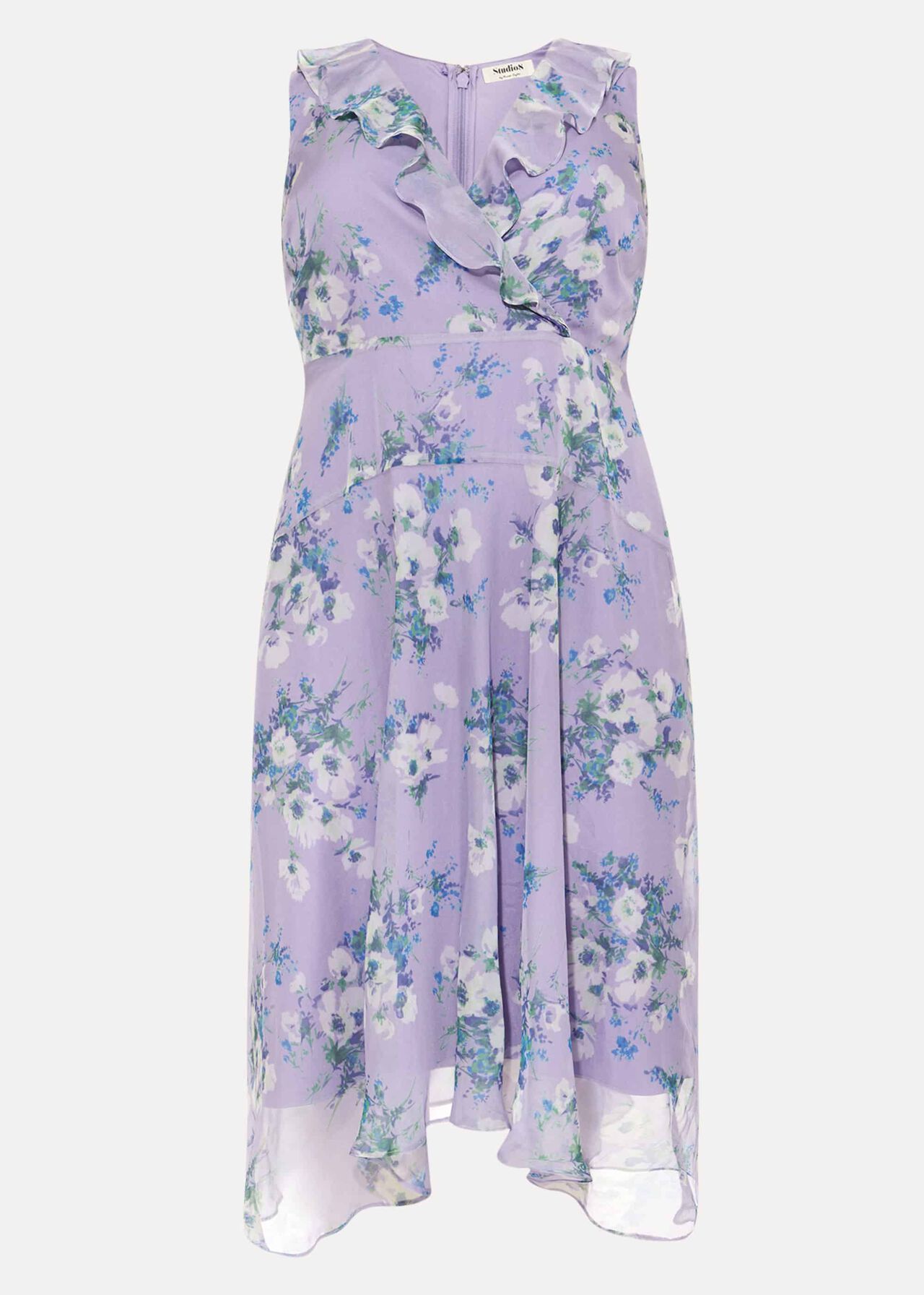 Anya Floral Frill Dress