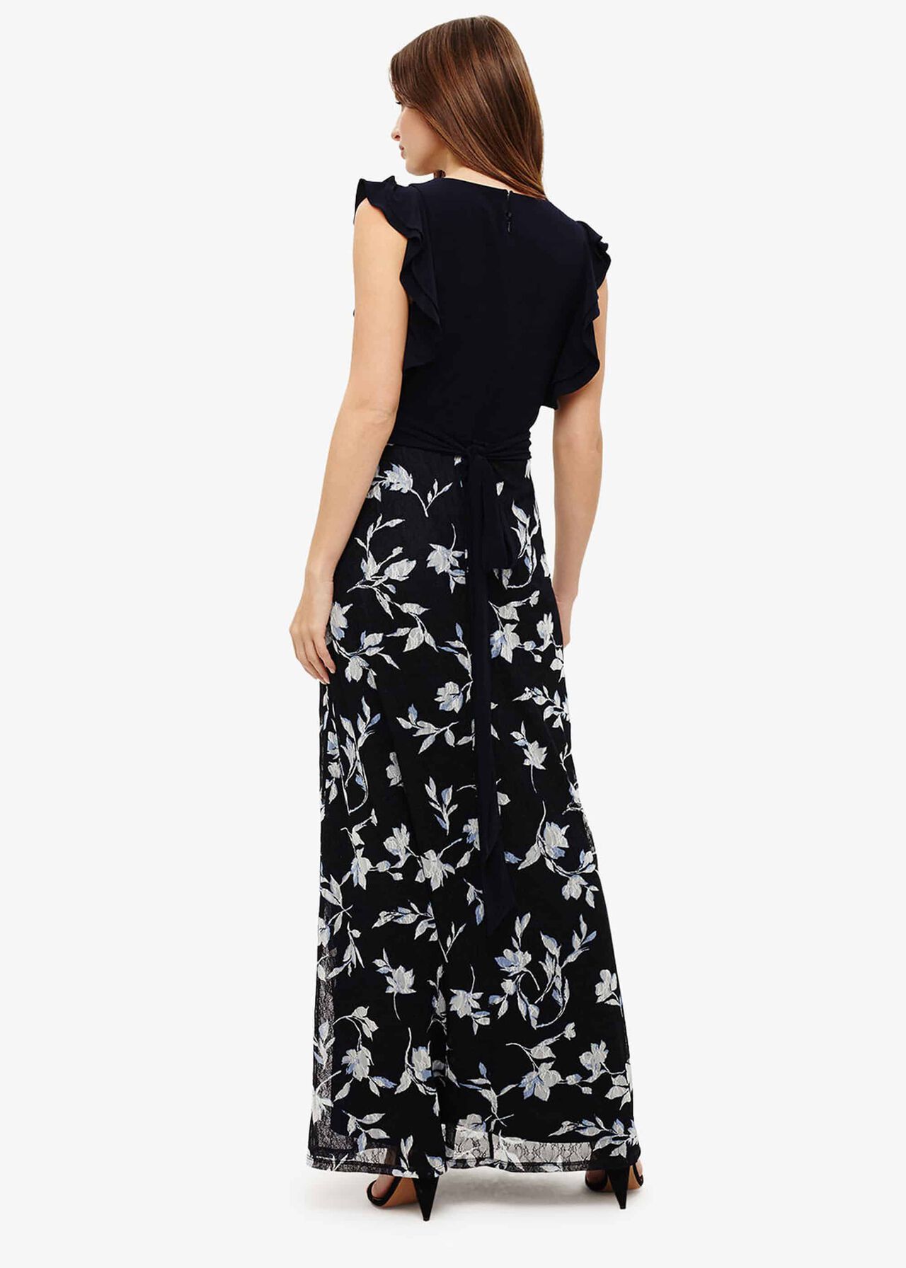 Loretta Floral Lace Maxi Dress